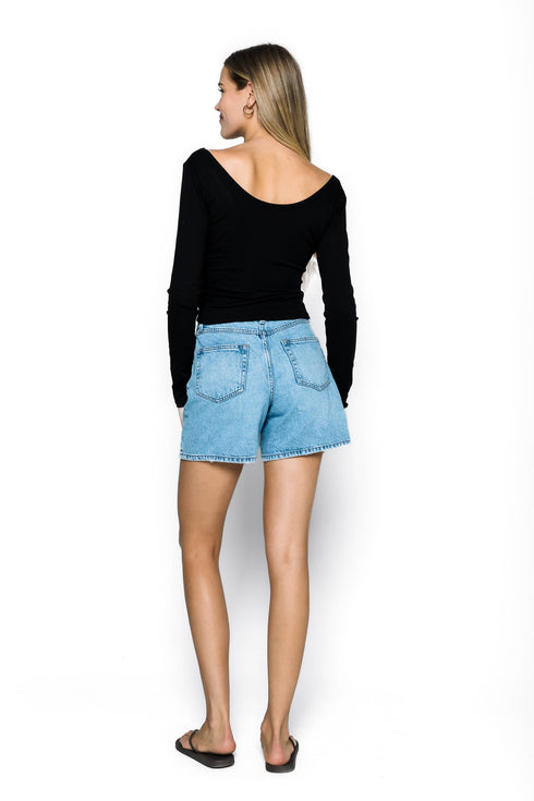 Sabrina-Reversible Slim Fit Scoop