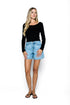 Sabrina-Reversible Slim Fit Scoop