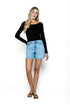 Sabrina-Reversible Slim Fit Scoop