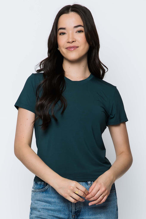 Claire-Crew Tee