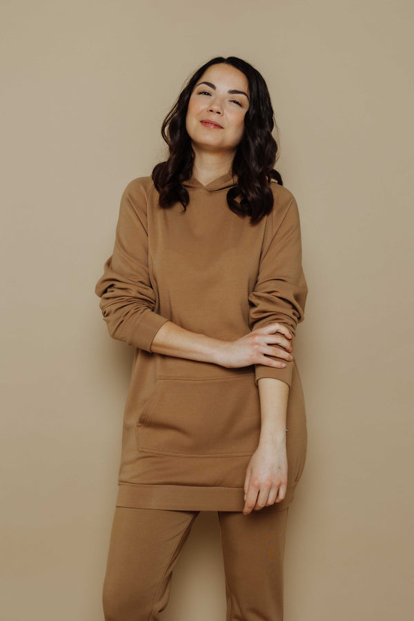 Ally-Luxe Fleece Oversize Hoody