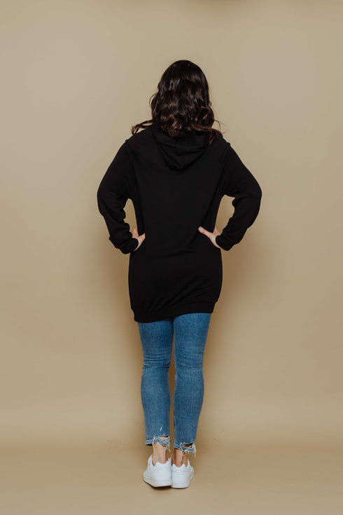 Ally-Luxe Fleece Oversize Hoody